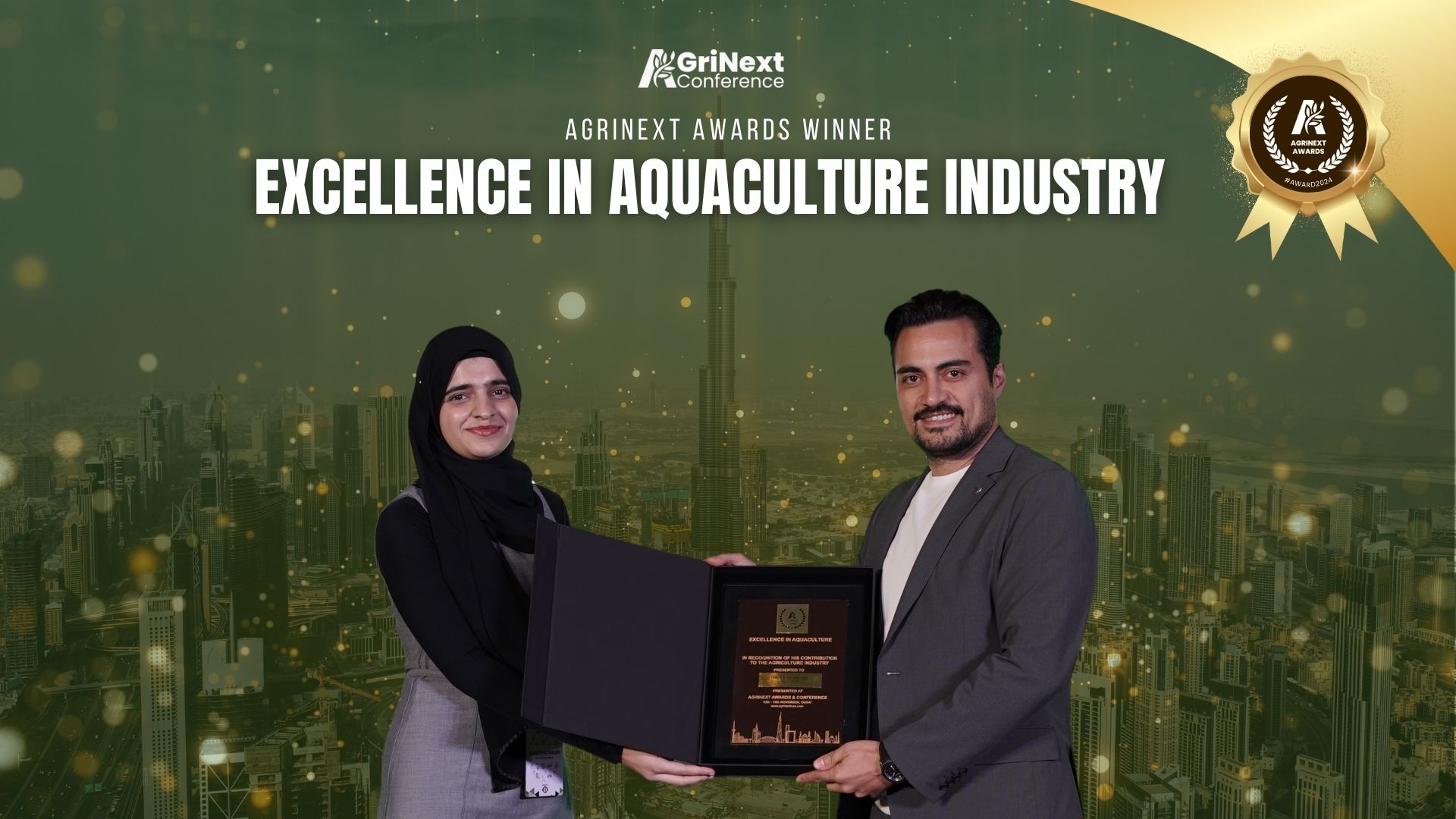 Excellence in Aquaculture Award – AgriNext Dubai