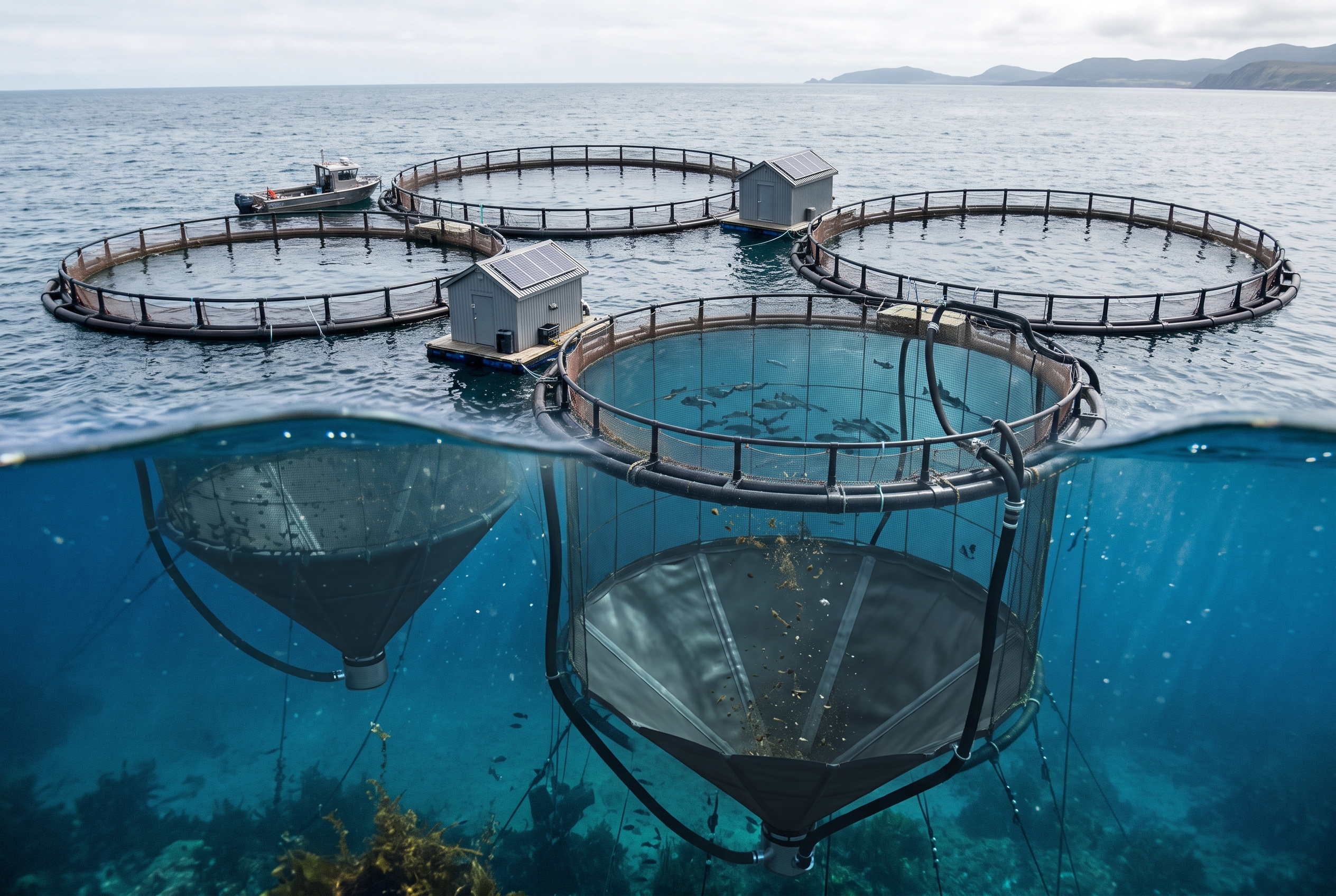 PureBlue Platform and Offshore Marine Cages
